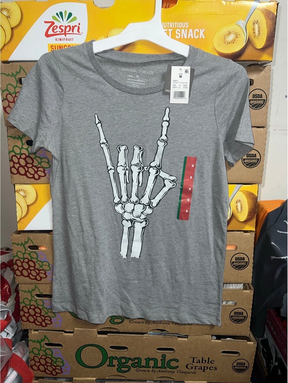 WOMENS Halloween shirt size M